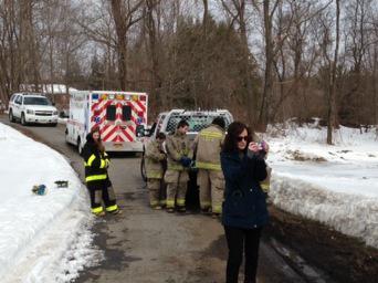 Car fire drill- winter 2015