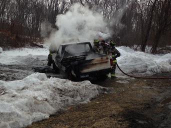 Car fire drill- winter 2015