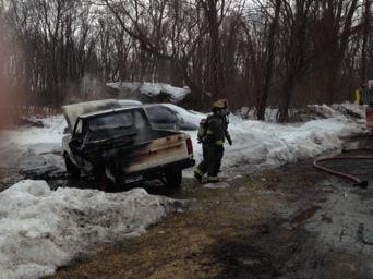 Car fire drill- winter 2015