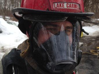 Car fire drill- winter 2015- Capt. Vigliotti