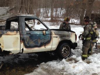 Car fire drill- winter 2015