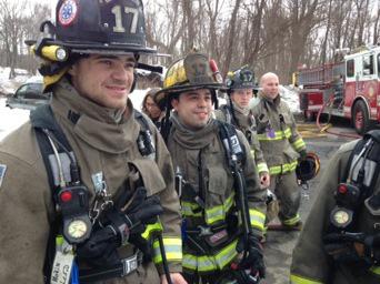 Car fire drill- winter 2015