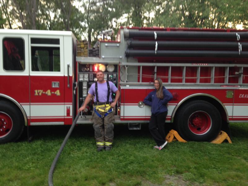 Ex-Chief Lewis and FF Telesco