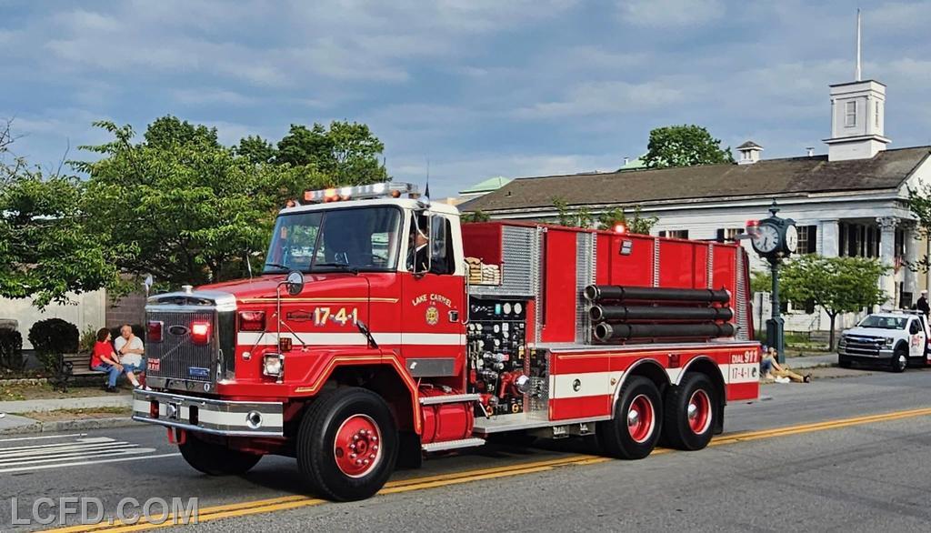 Lake Carmel Marches in Carmel Fire Departments Anniversary Parade ...